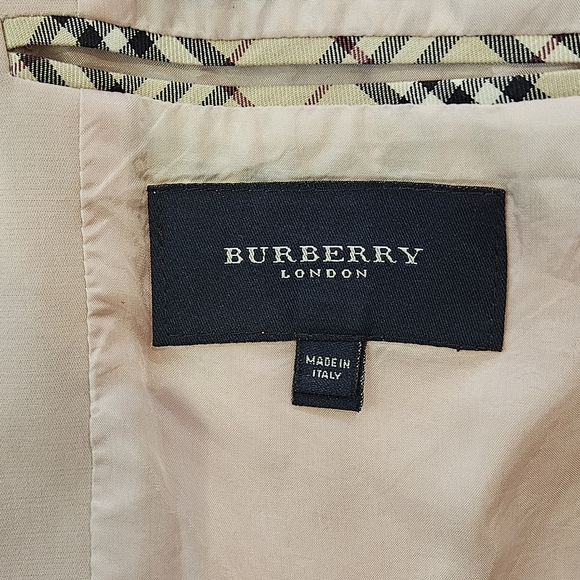 Burberry London Pink Open Front Blazer - Picture 4 of 9